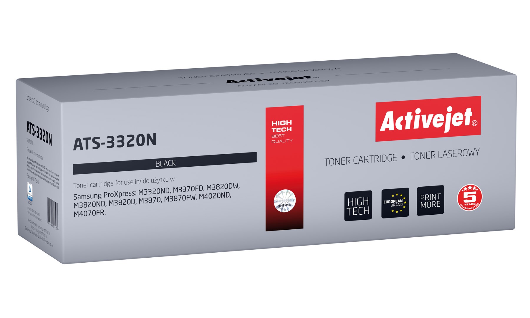 Activejet ATS-3320N toner (nadomestni za Samsung MLT-D103L), črn, 5000 strani