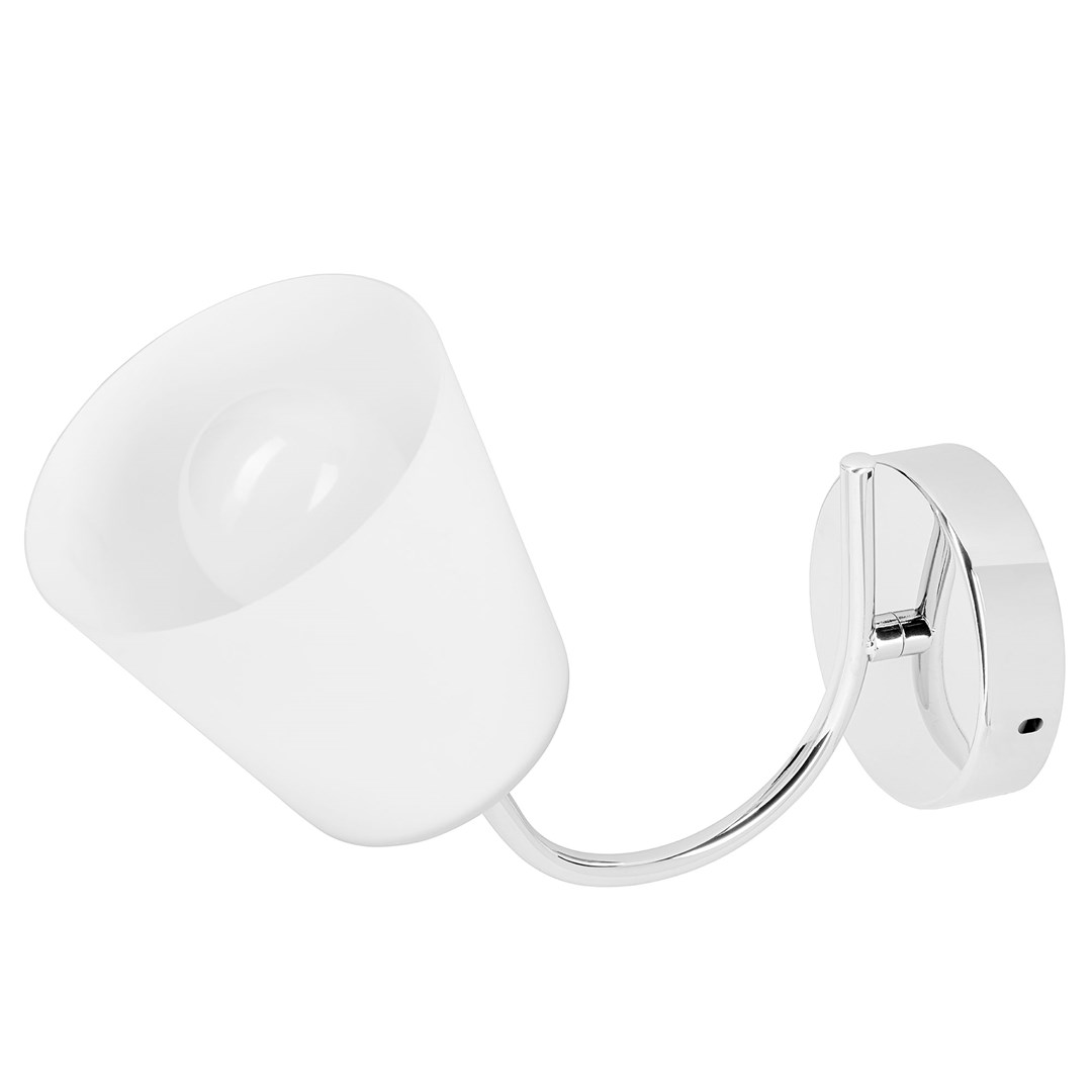 Stenska svetilka Activejet AJE-EMILY 1P E27 1x40W, srebrna