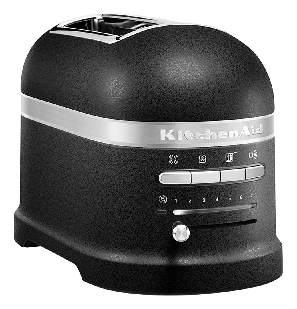 KitchenAid 5KMT2204EBK toaster za 2 rezini, 1250 W, črna