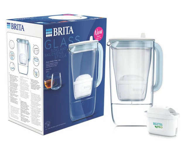 Brita Countertop vodni filter 2.5 L modra, bela