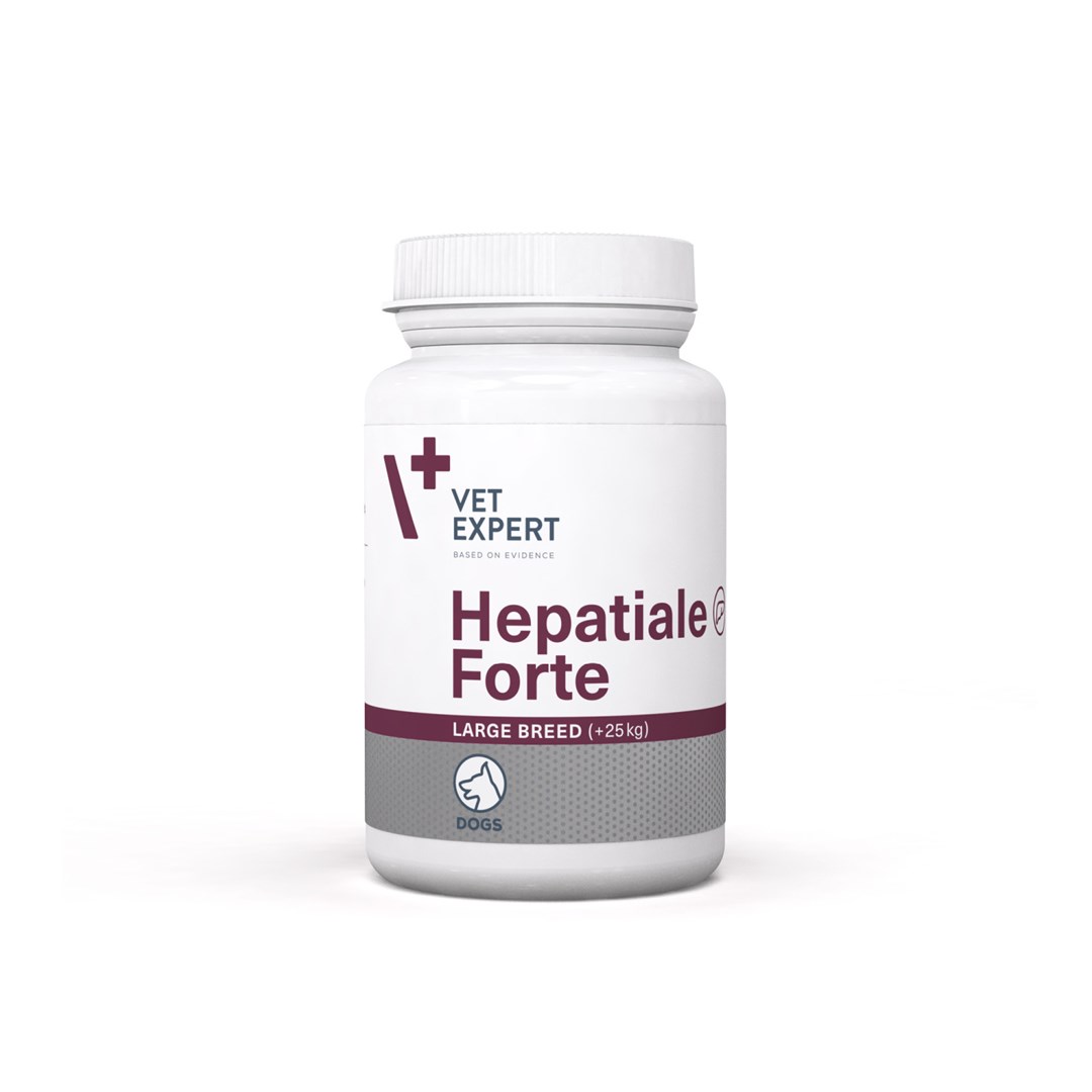 VETEXPERT Hepatiale Forte za velike pasme - 40 tablet