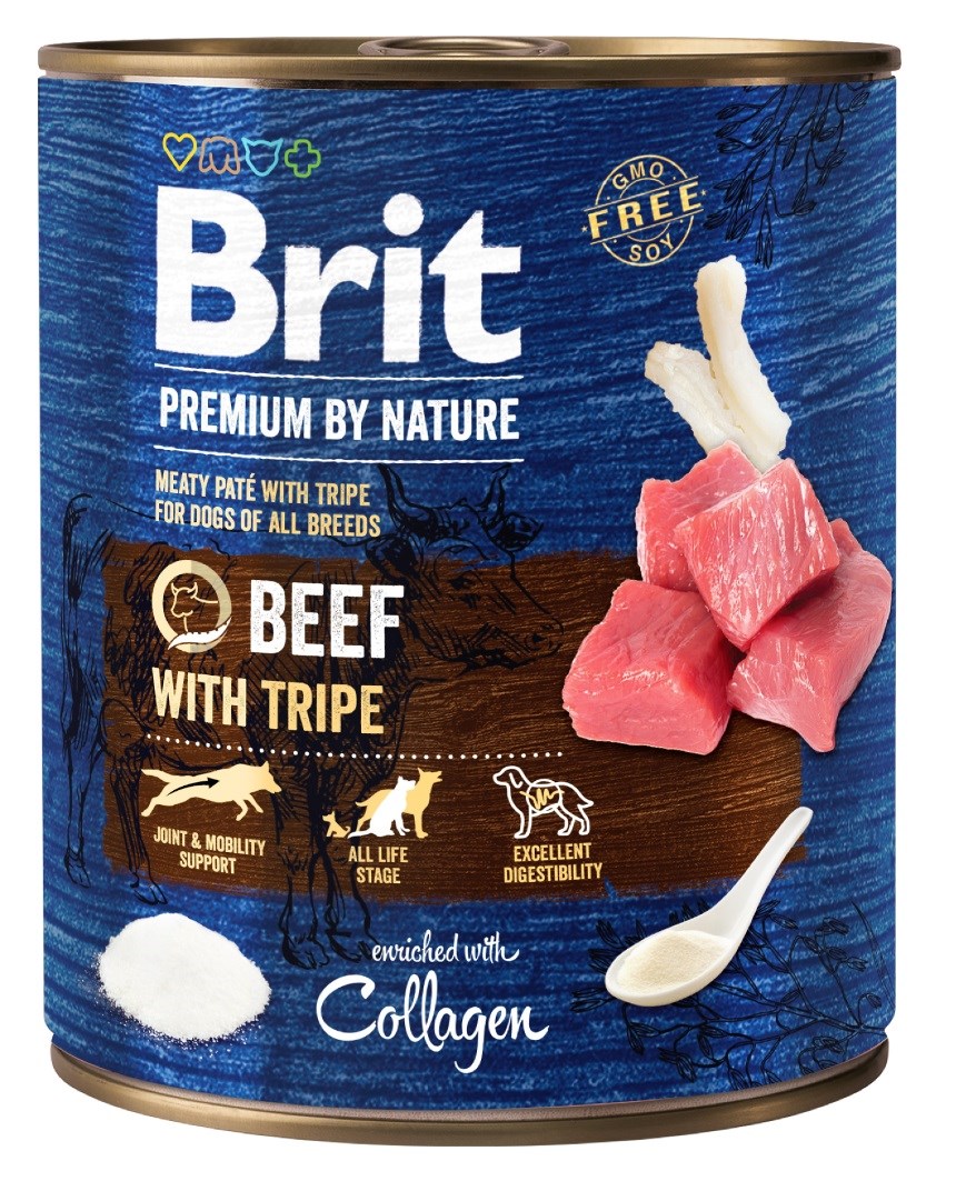 BRIT Premium govedina z vampi - mokra hrana za pse - 800 g