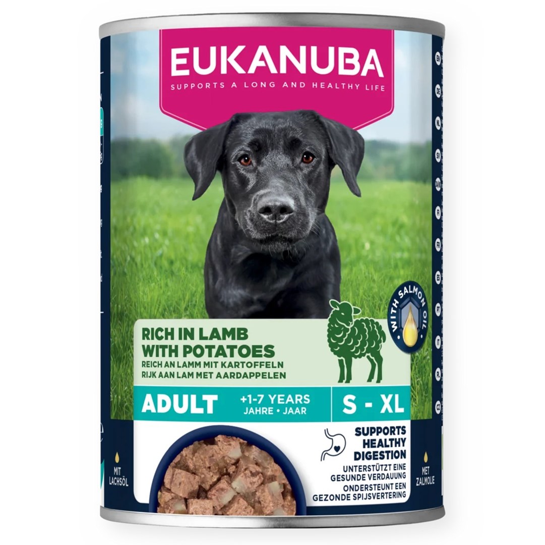 EUKANUBA Life Care z jagnjetino in krompirjem - Mokra hrana za pse 400g