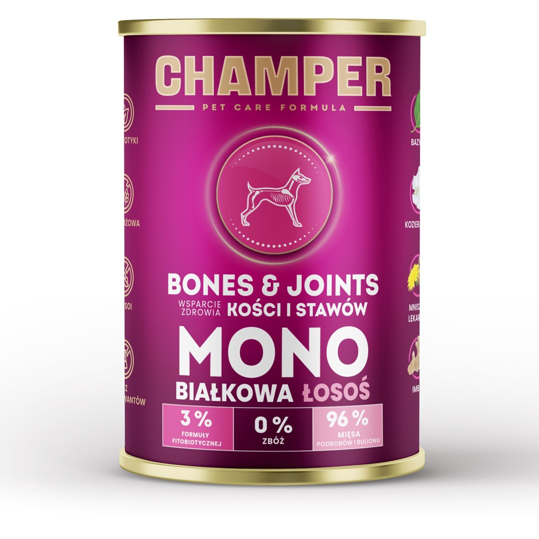 CH2 Monoproteinska Mokra Hrana za Pse, Losos, 400g
