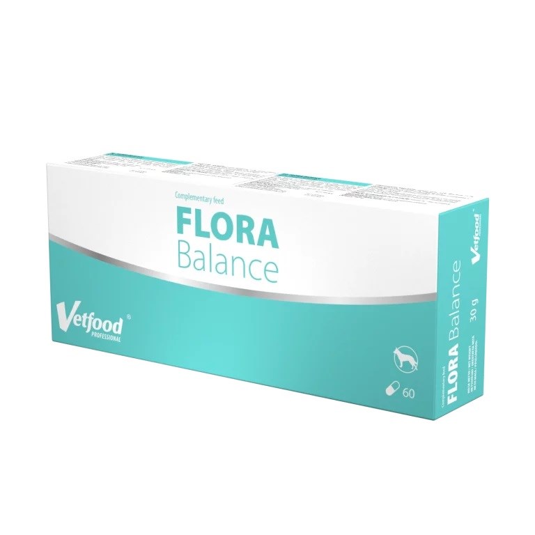 VETFOOD Flora Balance - 60 tablet za podporo prebave psov