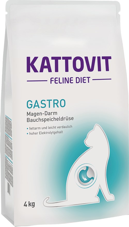 Kattovit Gastro suha hrana za odrasle mačke - zajec in zelenjava, 4 kg