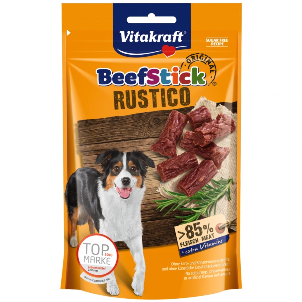VITAKRAFT Pasa Priboljšek - Goveji Klobasek, 55 g