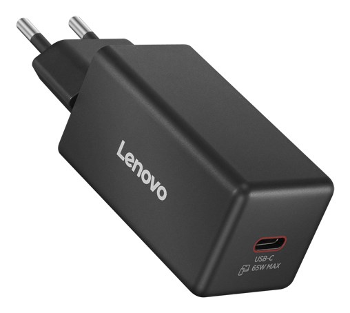 Lenovo G0A665WBEU univerzalni AC brzi punjač 65W, crni