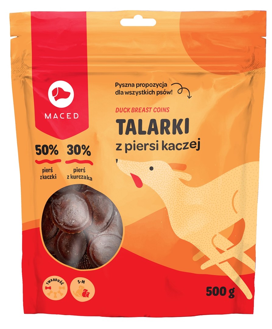 MDE Poslastica za pse Račji čips - 500g