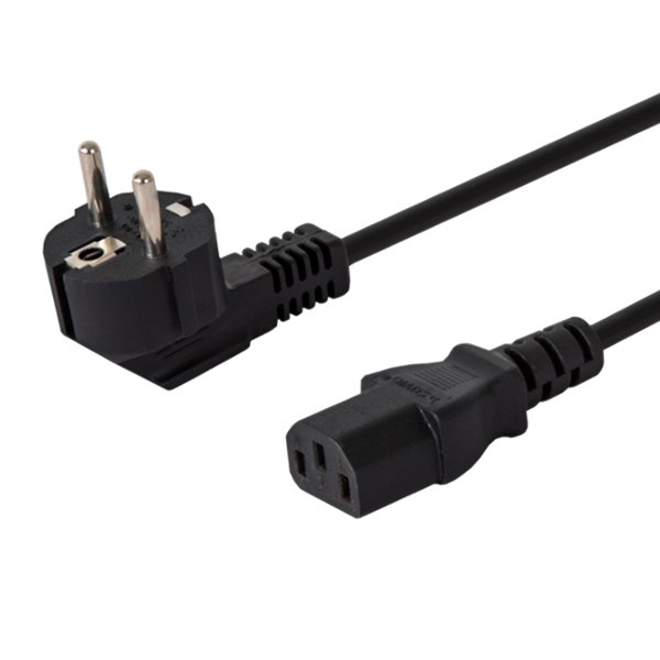 SAVIO Napajalni kabel Schuko (M) – IEC C13, 1.8 m