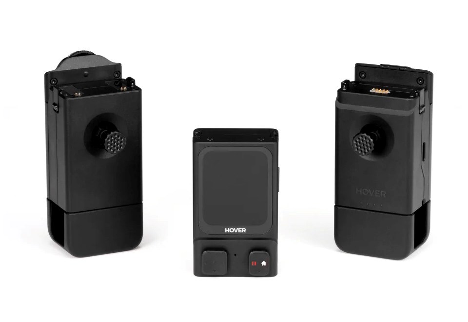 HOVERAir komplet (Beacon zaslon + Beacon krmilne palice), črn