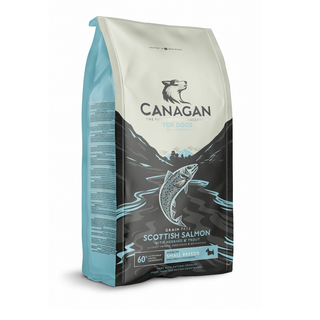 CANAGAN Scottish Salmon – Suha hrana za pse malih pasmin – 2kg