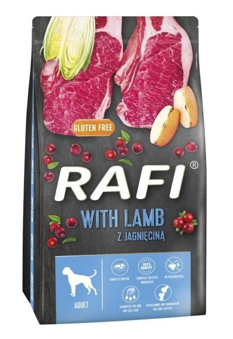 Suha pasja hrana DOLINA NOTECI Rafi z jagnjetino, 10 kg