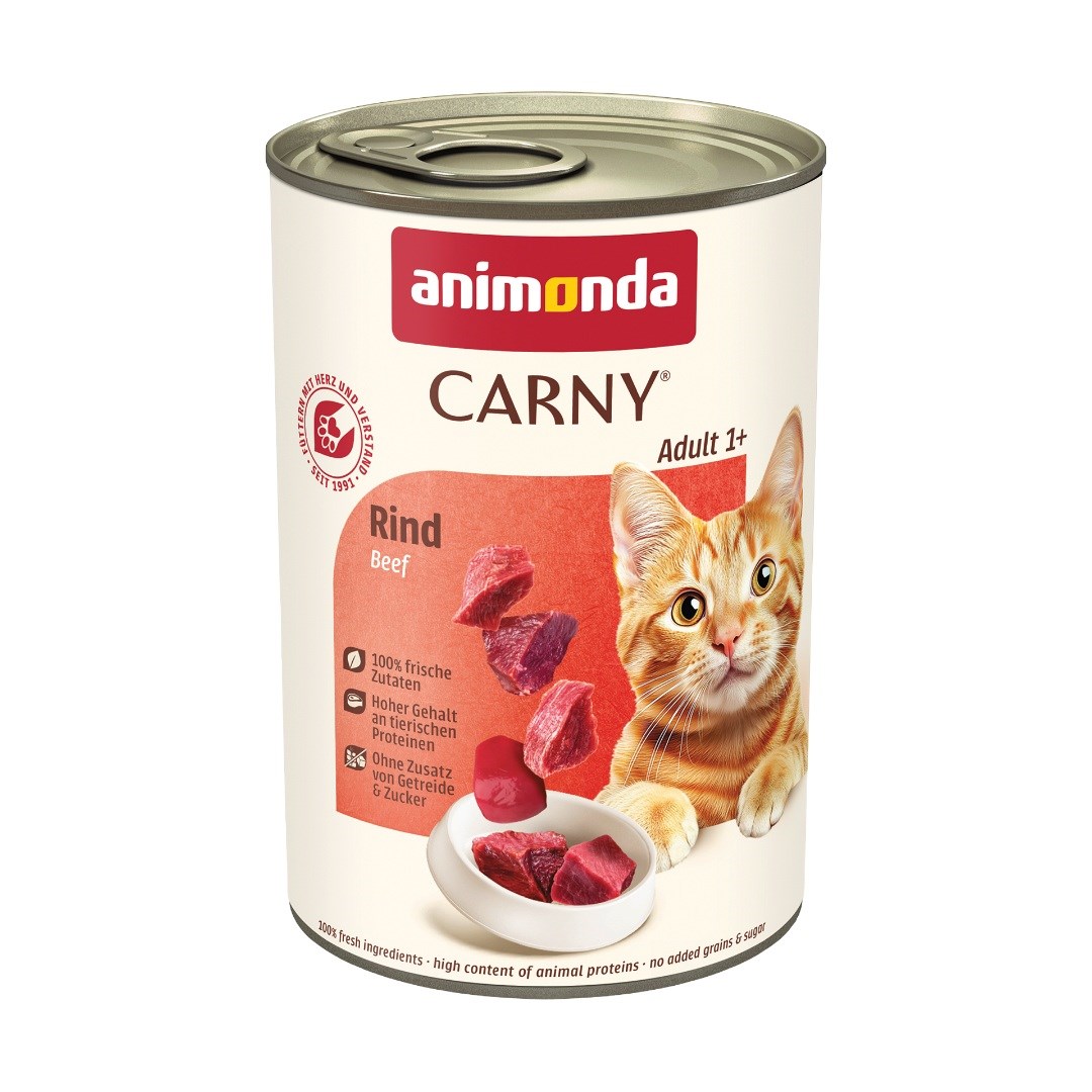 ANIMONDA Carny Adult Mono govedina - mokra hrana za mačke - 400g