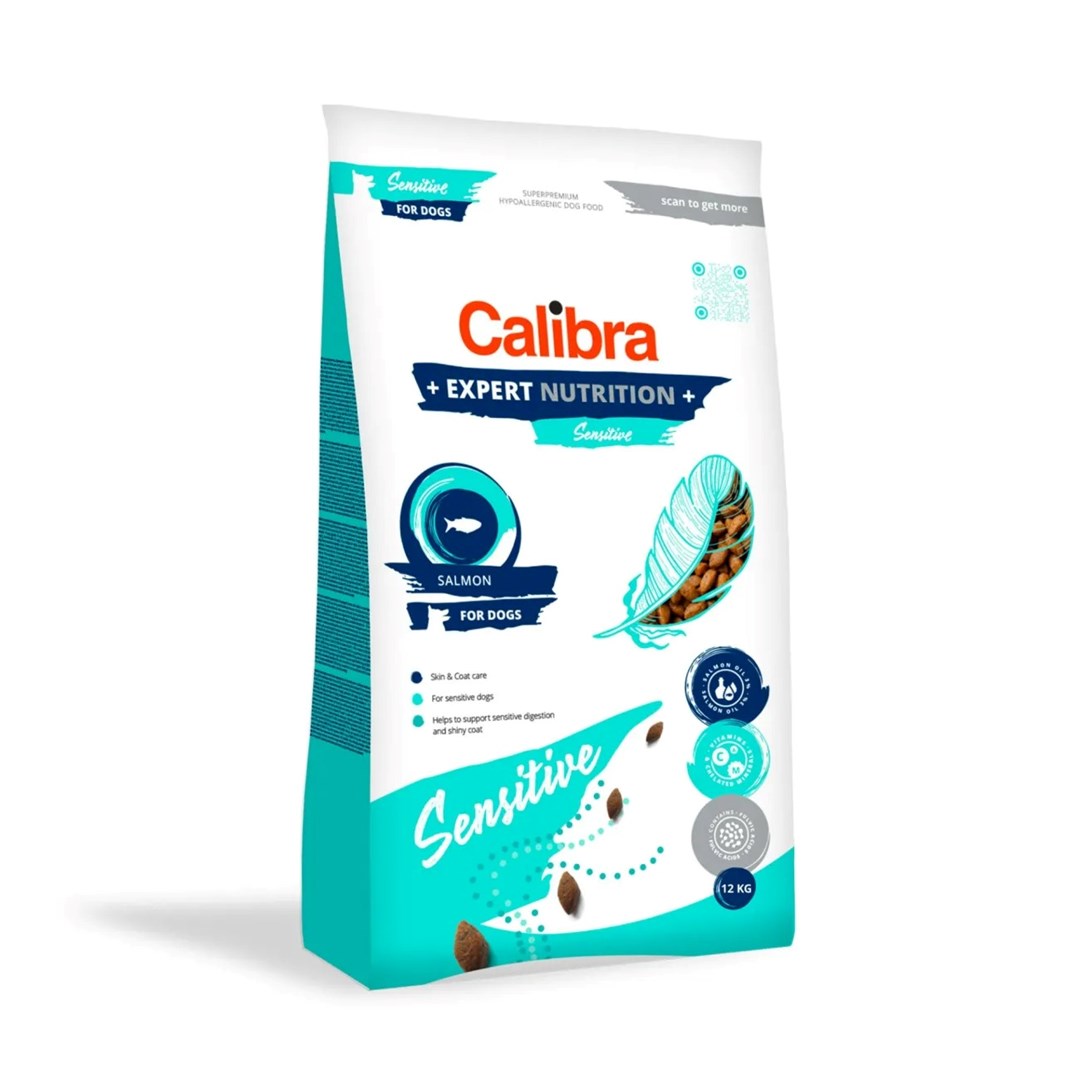 CALIBRA Dog Expert Nutrition Sensitive Salmon suha hrana za pse, 12kg