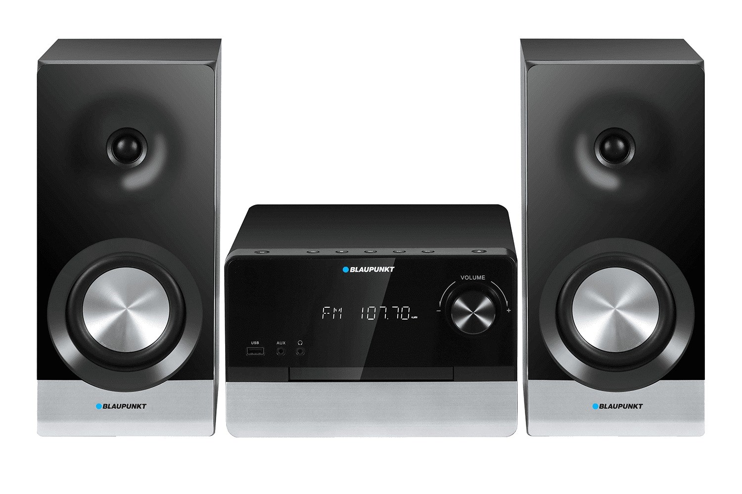 Blaupunkt MS40.2BT mikro Hi-Fi sistem, črn