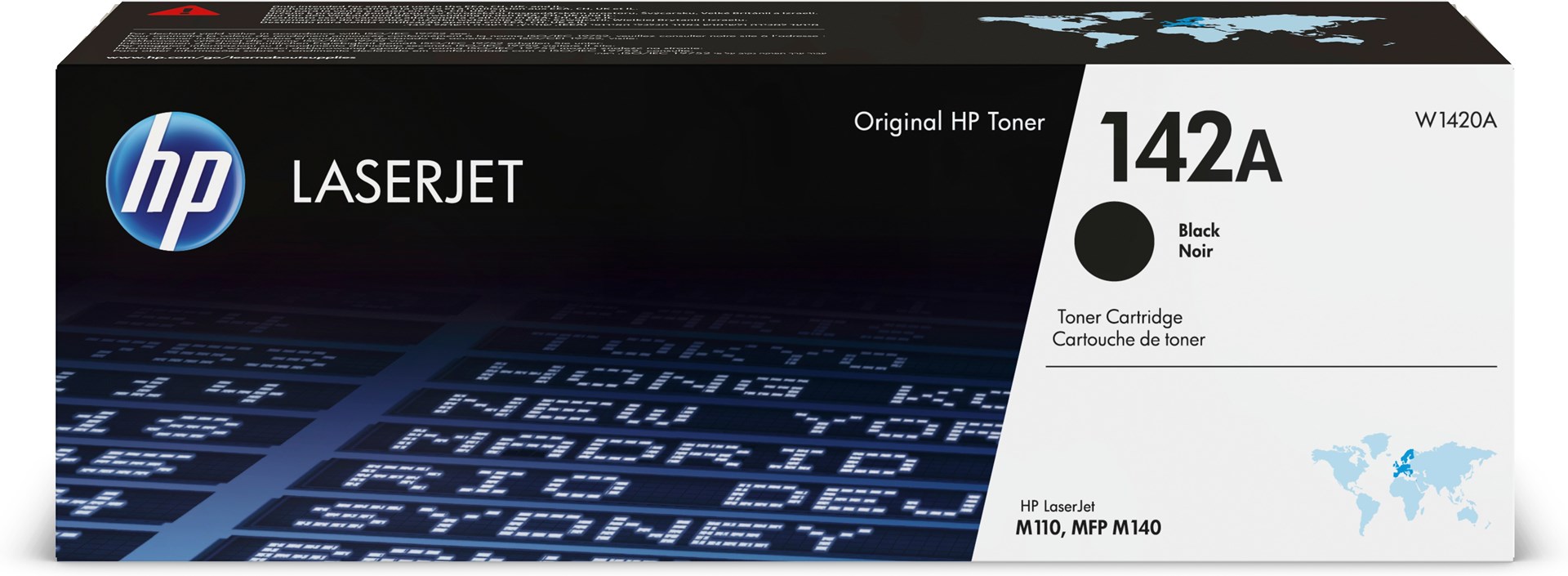 HP 142A Black Original LaserJet Toner W1420A