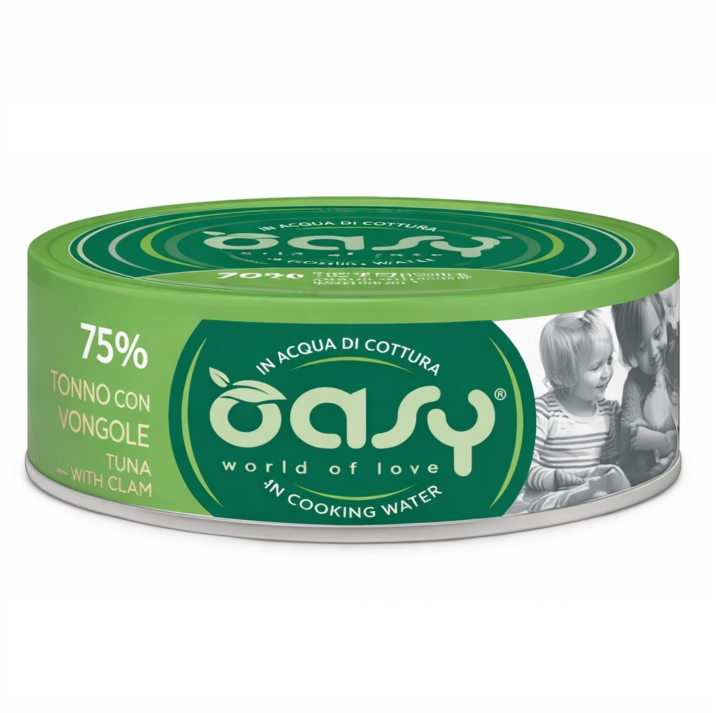 OASY More Love mokra hrana za mačke, tuna z vongolami, 70g
