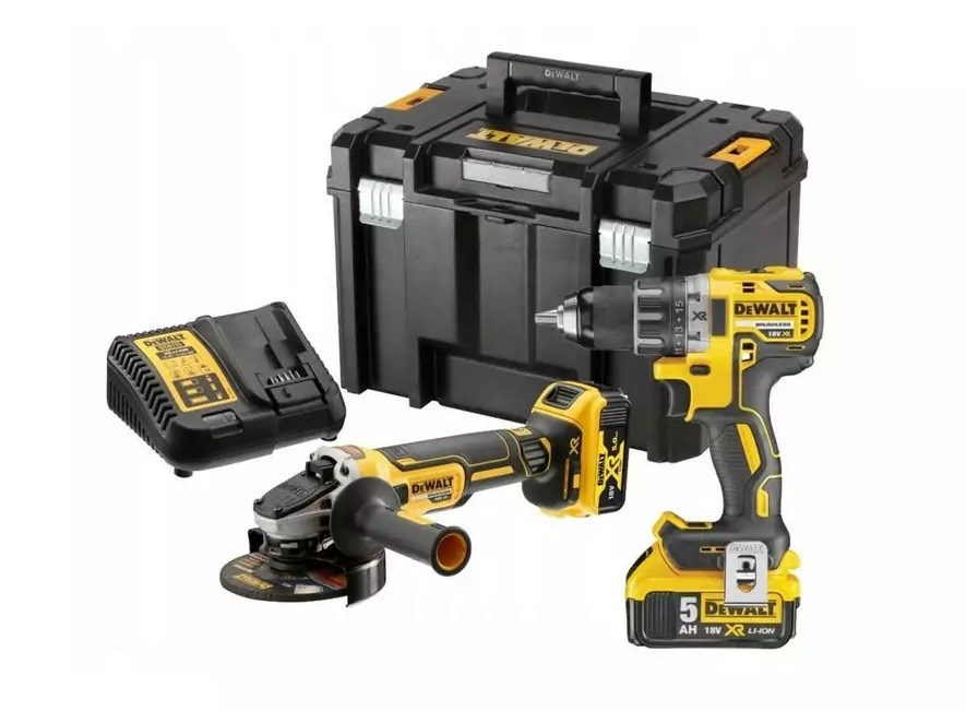 DeWALT DCK2020P2T 18V kombinirani set, 2x5Ah bateriji