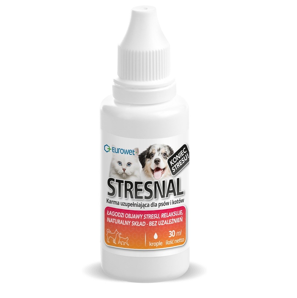 EUROWET Stresnal za pse in mačke, 30 ml