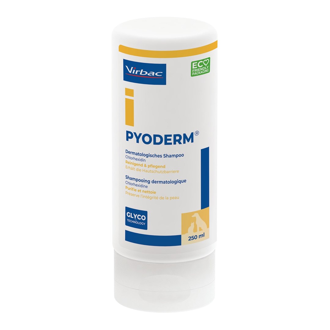 VIRBAC Pyoderm šampon za pse in mačke, antibakterijski, 250 ml