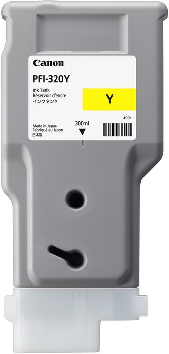 Canon PFI-320Y črnilo, rumeno, 300 ml