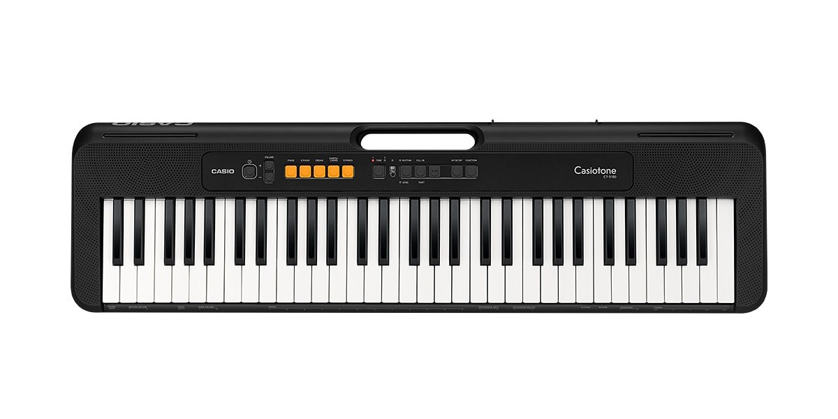 Casio CT-S100 digitalno klavir 61 tipk črna/bela