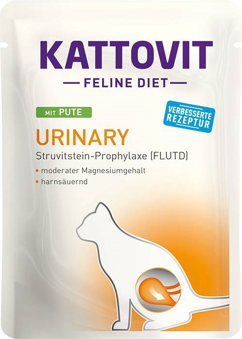 KATTOVIT Feline Diet Urinary Turkey - mokra hrana za mačke - 85g