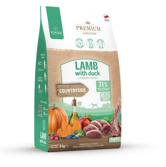 POKUSA Premium Selection pasja hrana Puppy Lamb s piščancem, 3kg