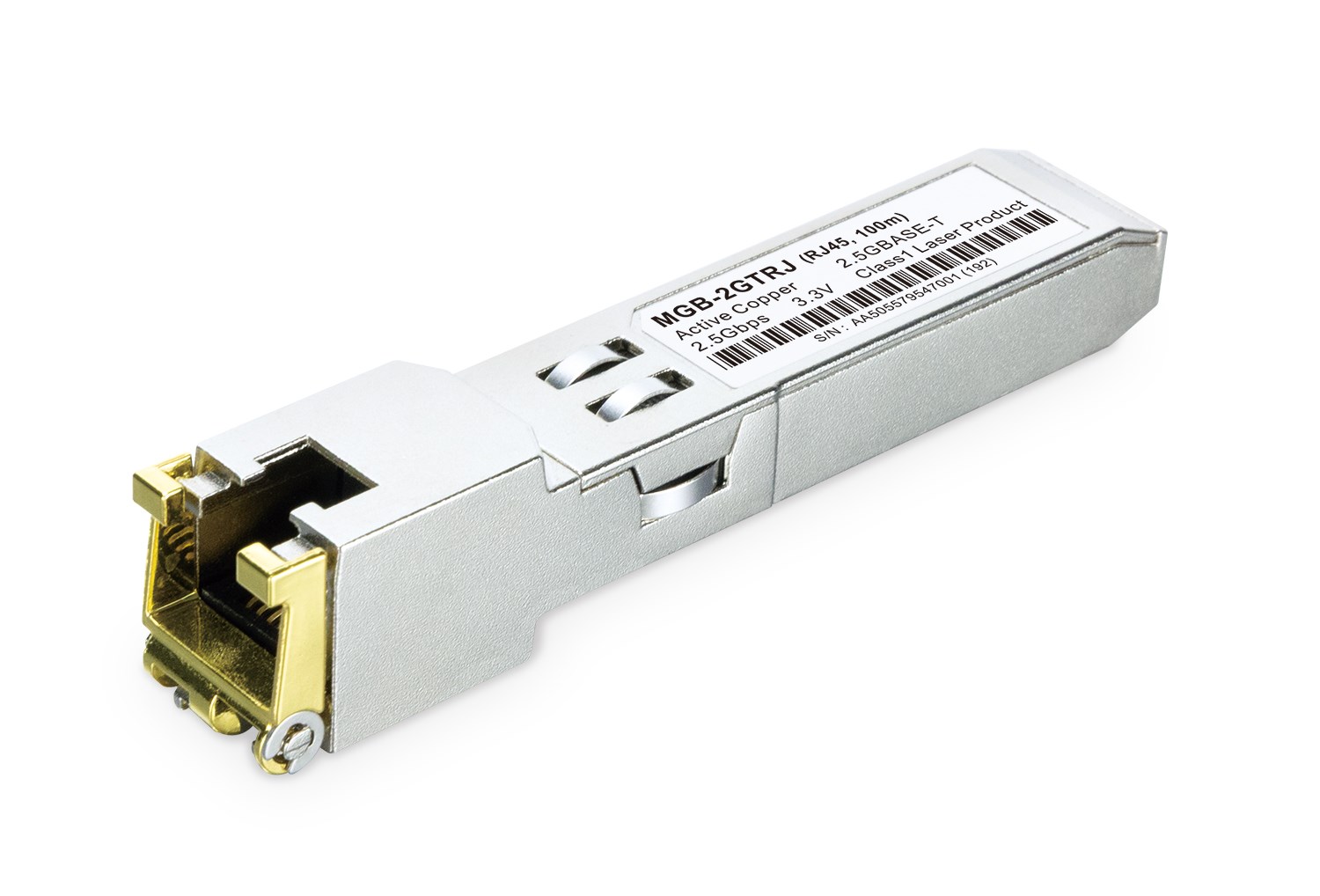 PLANET 2.5GBASE-T SFP bakreni RJ45 omrežni modul, 2500 Mbit/s