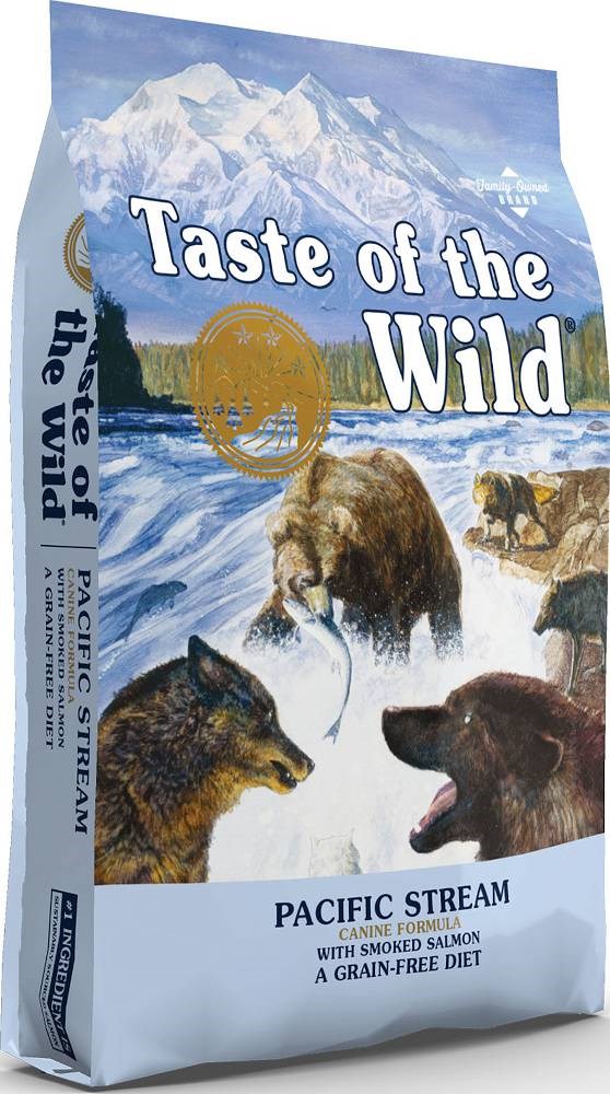 TASTE OF THE WILD Pacific Stream - suha hrana za pse, losos, 12,2 kg