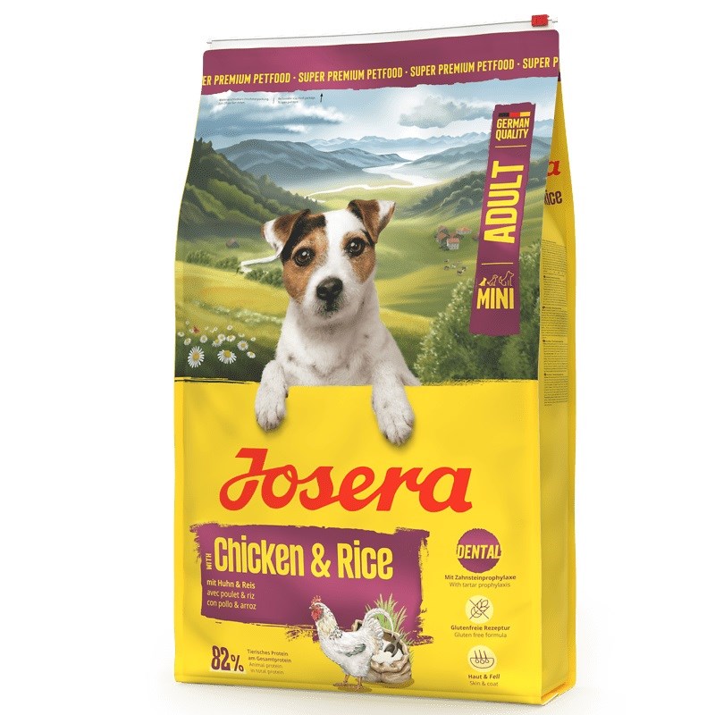 JOSERA Adult Mini Chicken z rižem suha hrana za pse - 10kg
