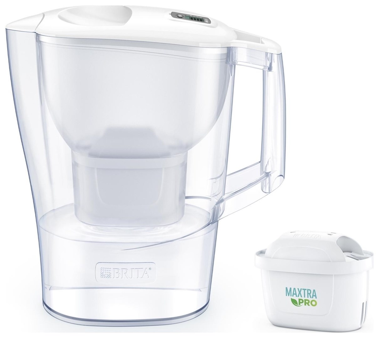 Brita 1052801 namizni filter za vodo, 2.4 L, bela barva