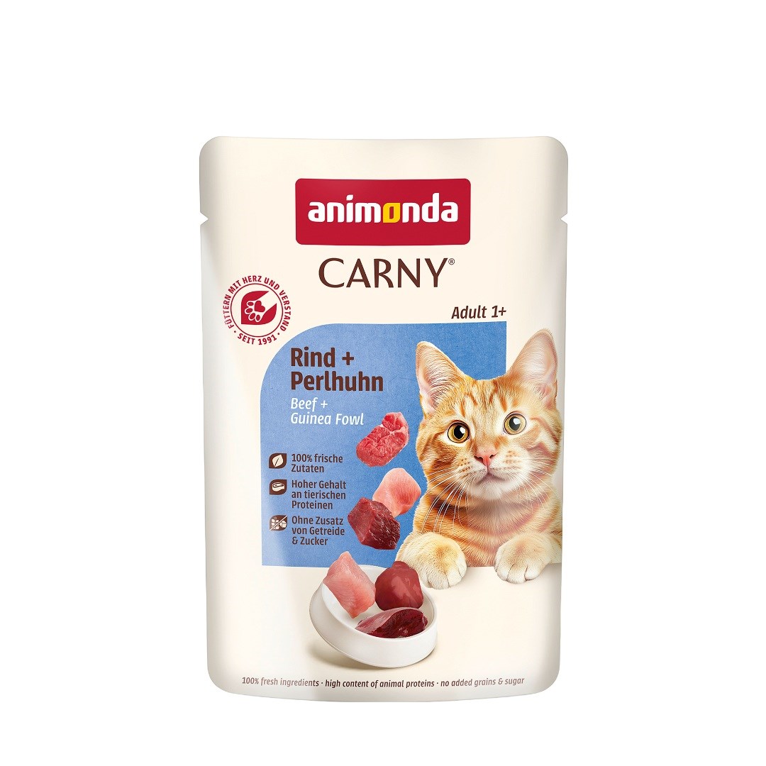 ANIMONDA Carny Pasja Mokra Hrana Govedina in Perutnina, 85g