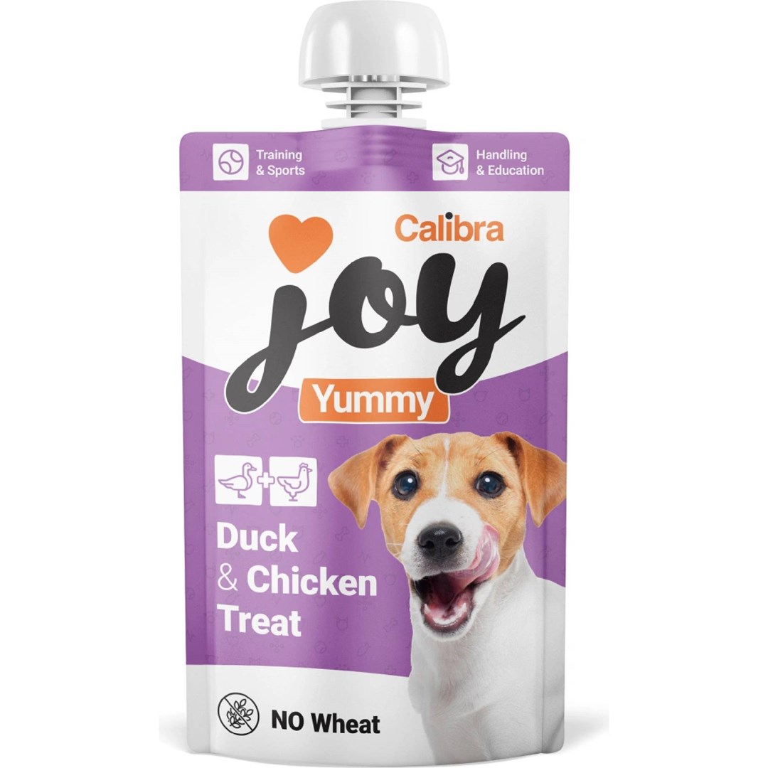 CALIBRA Joy Dog Yummy Duck & Chicken - pasja priboljšek - 100g