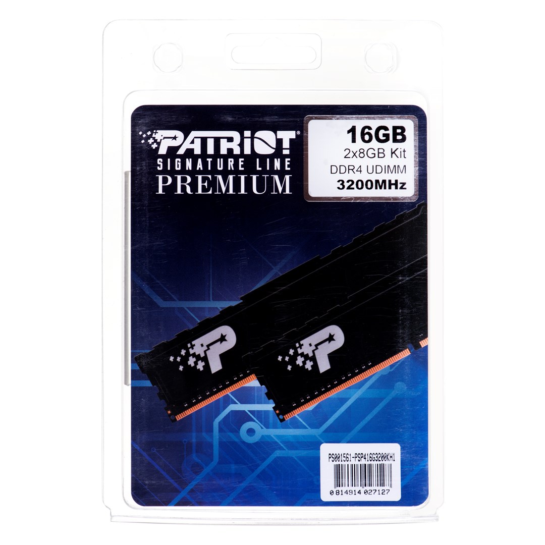 Patriot Memory PSP416G3200KH1 16GB (2x8GB) DDR4-3200MHz