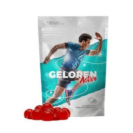 GELOREN Active Orange - gumijasti bonboni za sklepe z vitaminom C in kolagenom, 90 kos