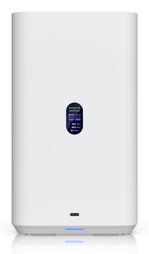 Ubiquiti UNAS 2 NAS strežnik, 4 GB RAM, bel