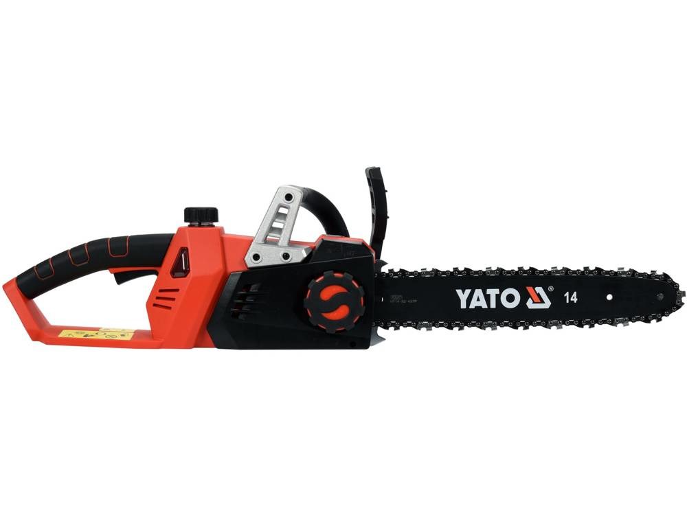 Yato YT-82812 motorna žaga 4500 vrt/min, 33 cm rezilo, črna/rdeča