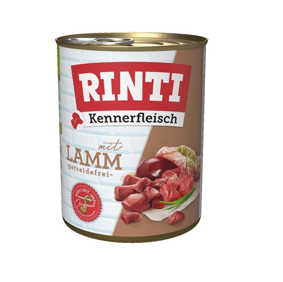 RINTI Kennerfleisch Lamb – mokra hrana za pse, jagnjetina, 800g