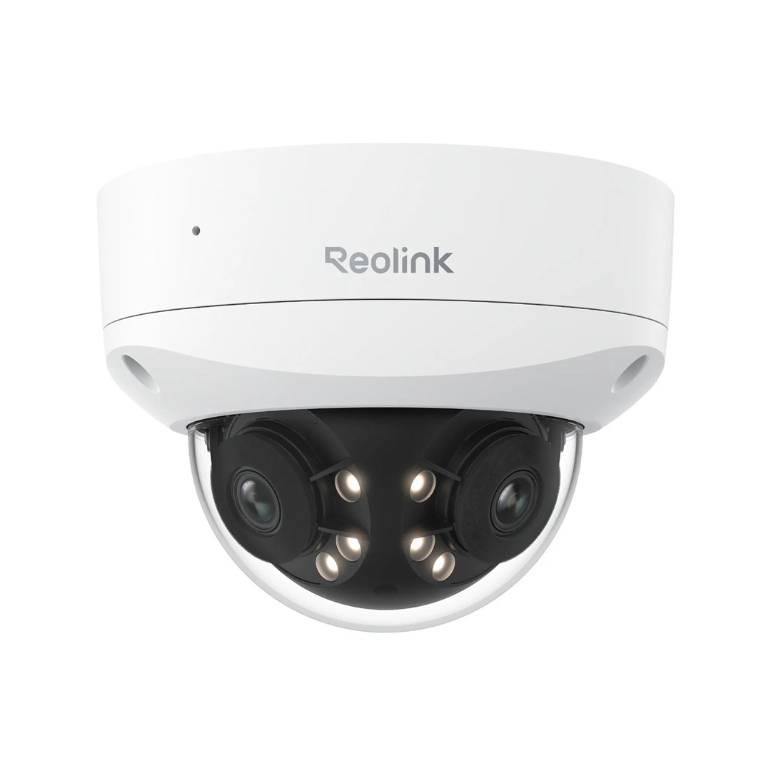 Reolink DUO Series P757 16MP IP varnostna kamera, bela/črna
