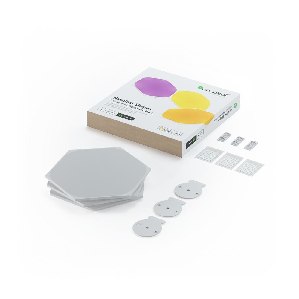 Nanoleaf LED svetlobni paneli, razširitveni paket, bela, 3 kom