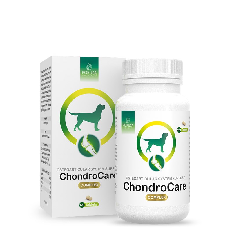 POKUSA ChondroCare Complex – prehranski dodatek za pse – 120 tablet