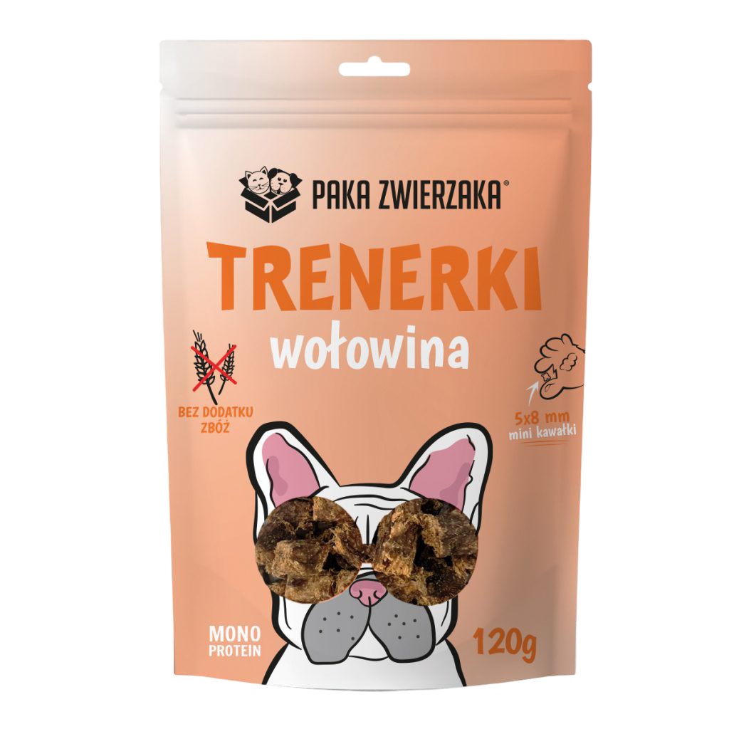 PAKA ZWIERZAKA Goveji Mono priboljški - Pasja poslastica, 120 g
