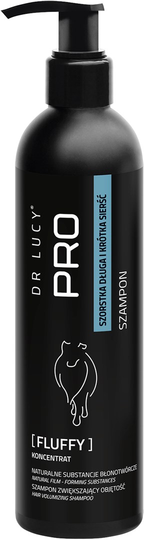 Šampon za pse Dr. Lucy Fluffy, 250 ml, za večji volumen