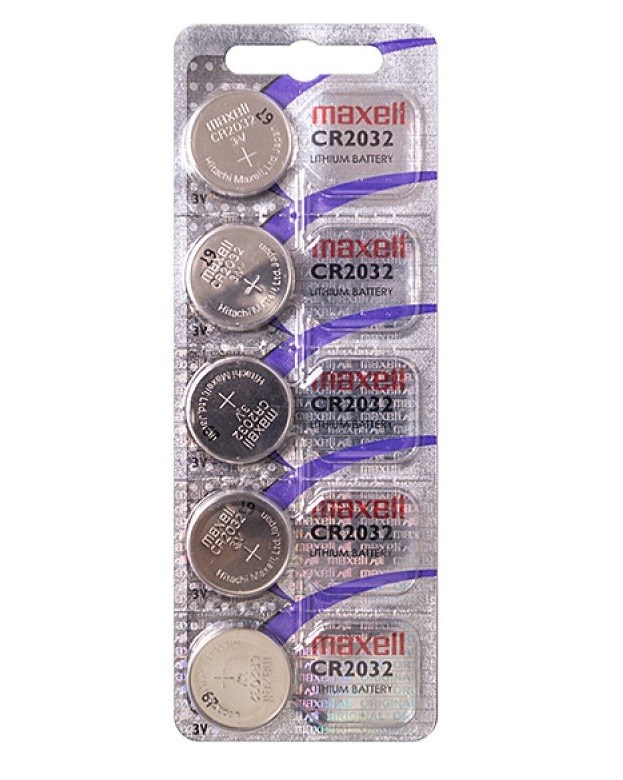 Bateriji MAXELL CR2032, 5 kosov