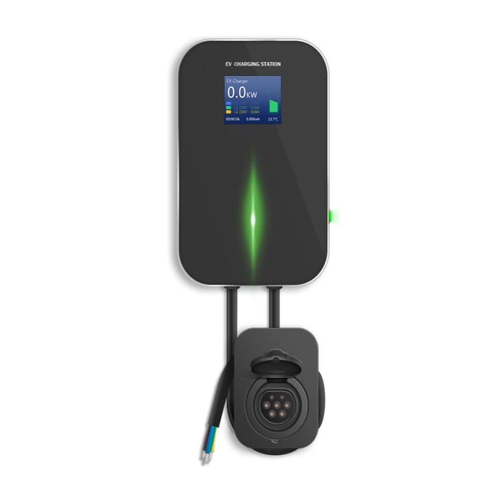 Extralink BS20-BA-22kW-APP polnilnik za električne avtomobile 22kW 3-fazni, LCD, APP, 6,1m