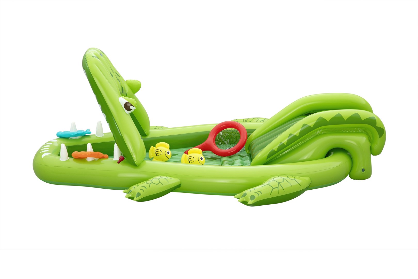 Napihljiv vodni center Bestway Gator z bazenom 2,34 m