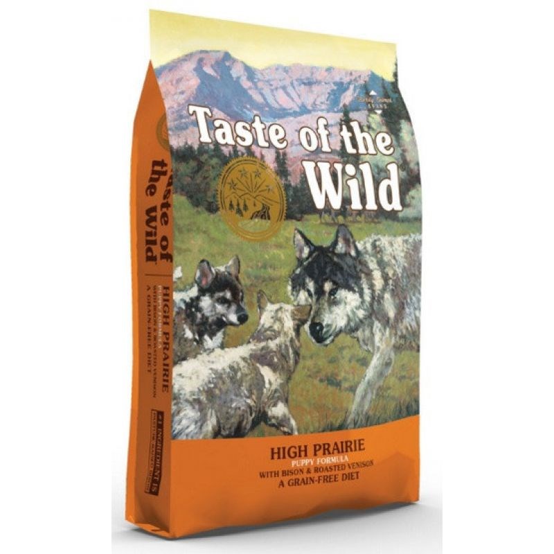 Taste of the Wild High Prairie Puppy - pasja hrana s bizonovim mesom, 5,6 kg