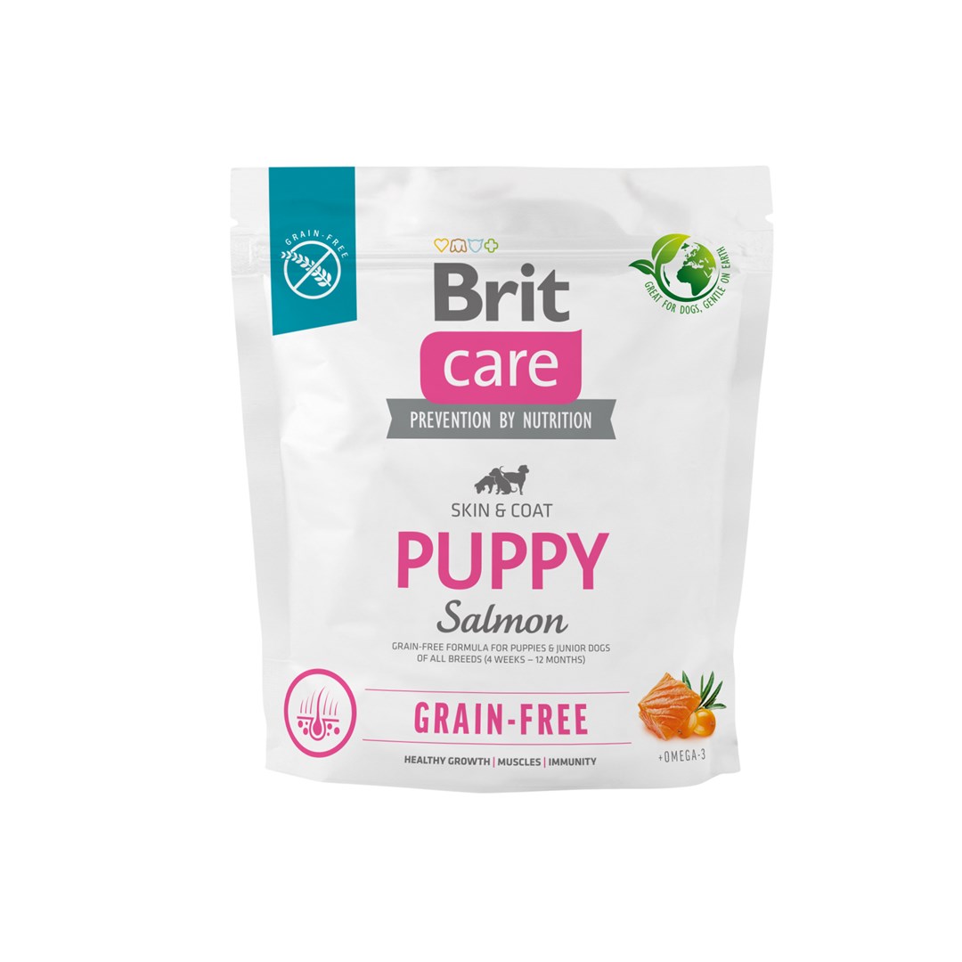 BRIT Care Puppy Salmon - pasja hrana - 1 kg